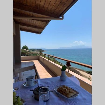 360º Suite With Endless Views To The Ionian Sea 미티카스 외부 사진